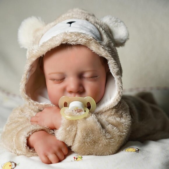 🆕20Inch Realistic Full Body Soft Vinyl Reborn Baby Boy With Toy Accessories - Picture 7 of 11